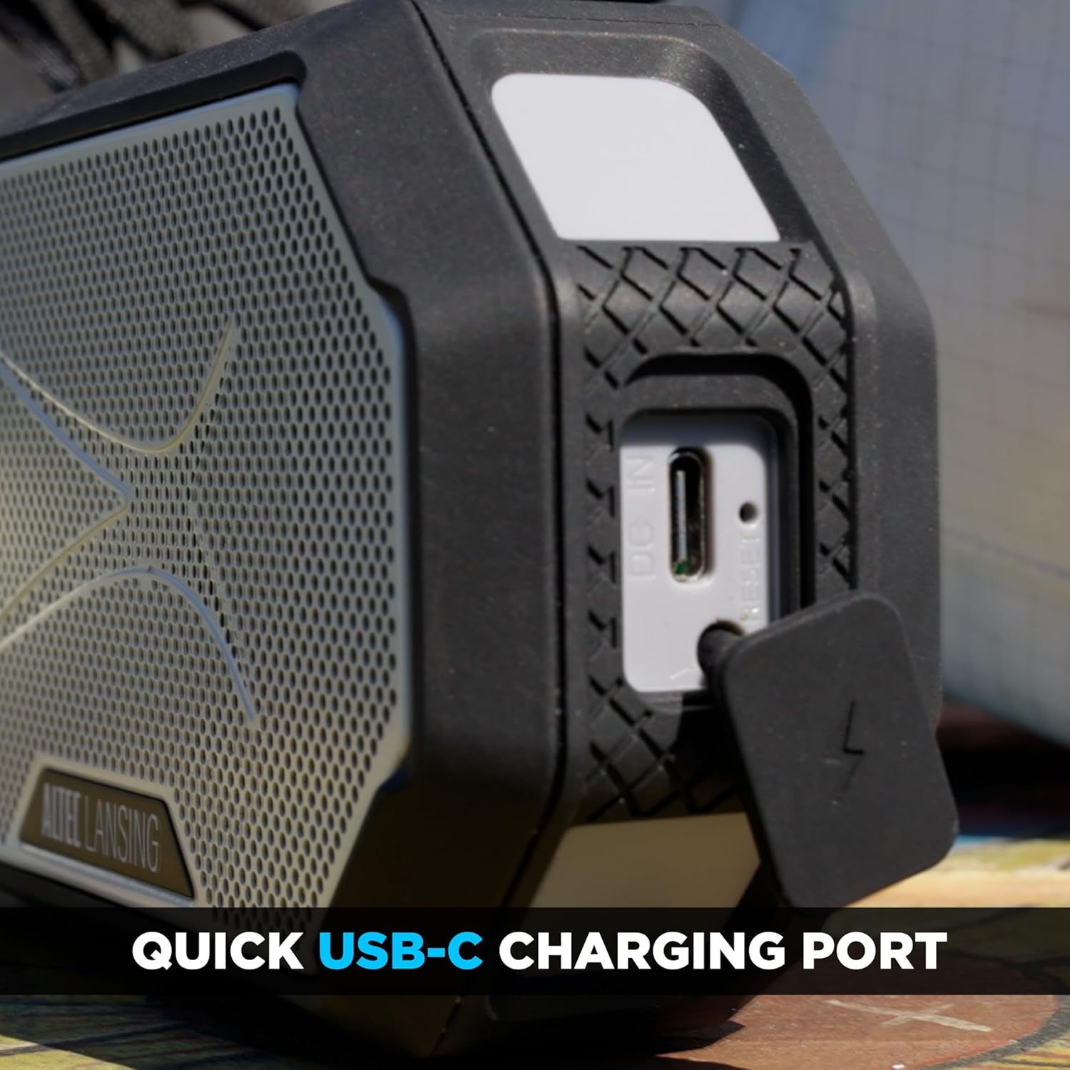 Altec Lansing Portable Bluetooth Speaker HYDRAMINI 2.0, IP67 Waterproof, Portable Speaker, 12h Playtime, Wireless Pairing, USB-C Quick Charge, Magnetic Bluetooth, Voice Assistant Integration - Image 6